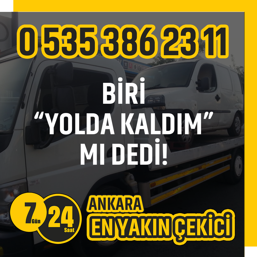 ANKARA EN YAKIN ÇEKİCİ • ANKARA OTO KURTARMA HİZMETLERİ